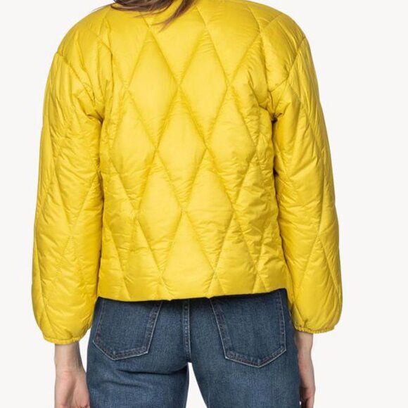 Lilla P Diamond‎ Quilted Jacket – Size M – NWT Yellow Barn Jacket Fall Quilted - Picture 2 of 9